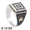 Fashion Micro Setting Ring Silver Jewelry (S-12735, S-12183, S-12185, S-13023)